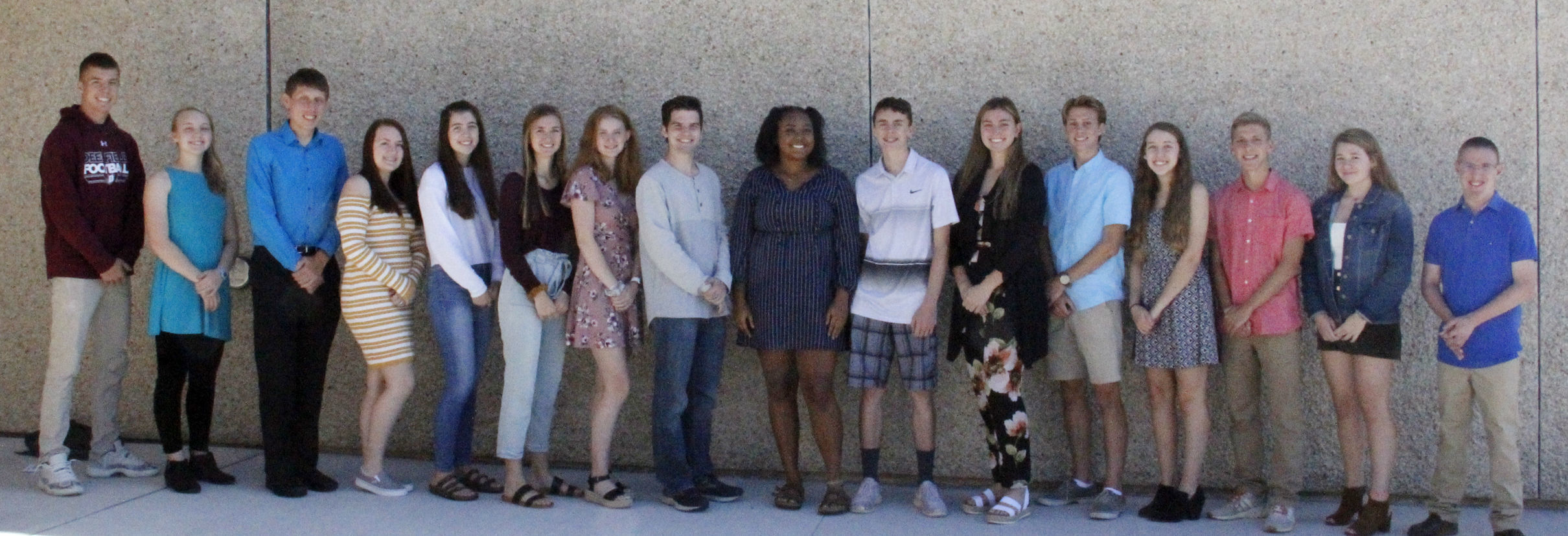 Deerfield High School 2019 Homecoming Court